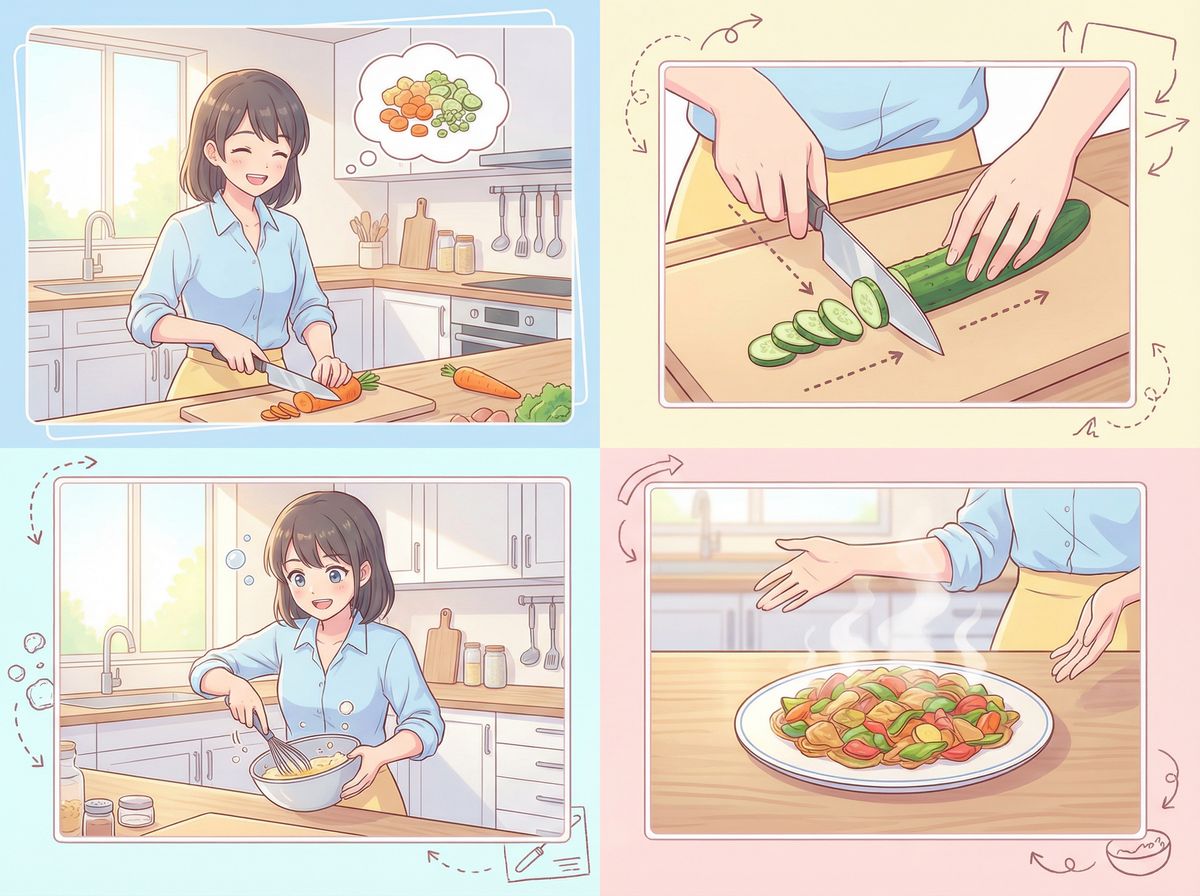 抖阴生活技能动漫教程-烹饪技巧